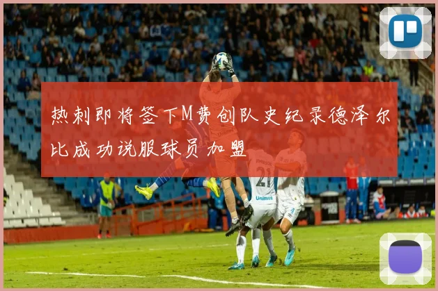 热刺即将签下M费创队史纪录德泽尔比成功说服球员加盟